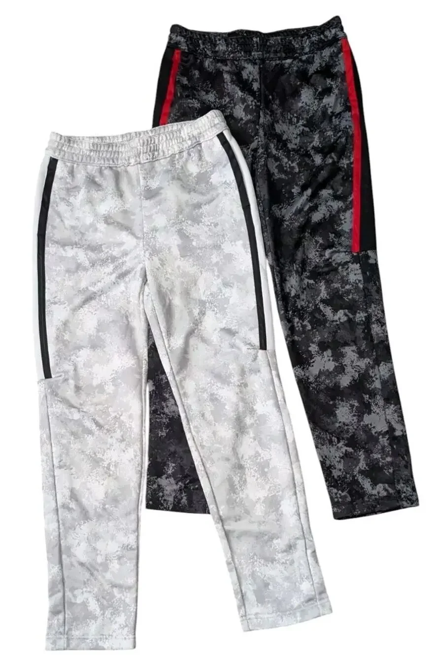 Old Navy Active Track Pants Boys 12 XL Techie Fleece Set Lot Black White Camo